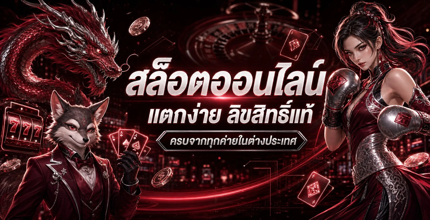 แบนเนอร์สล็อตออนไลน์ LCBET44 พร้อมตัวละครเกม PG Soft